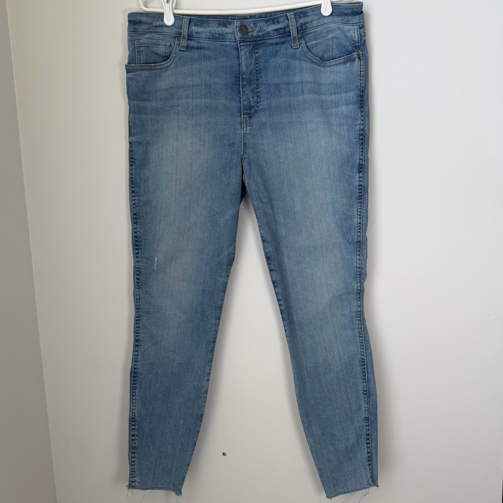 KUT FROM THE KLOTH Connie High Rise Fab Ab Ankle Skinny Jeans Size 18